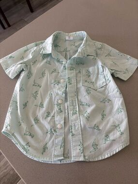Baby Gap Dino toddler button down